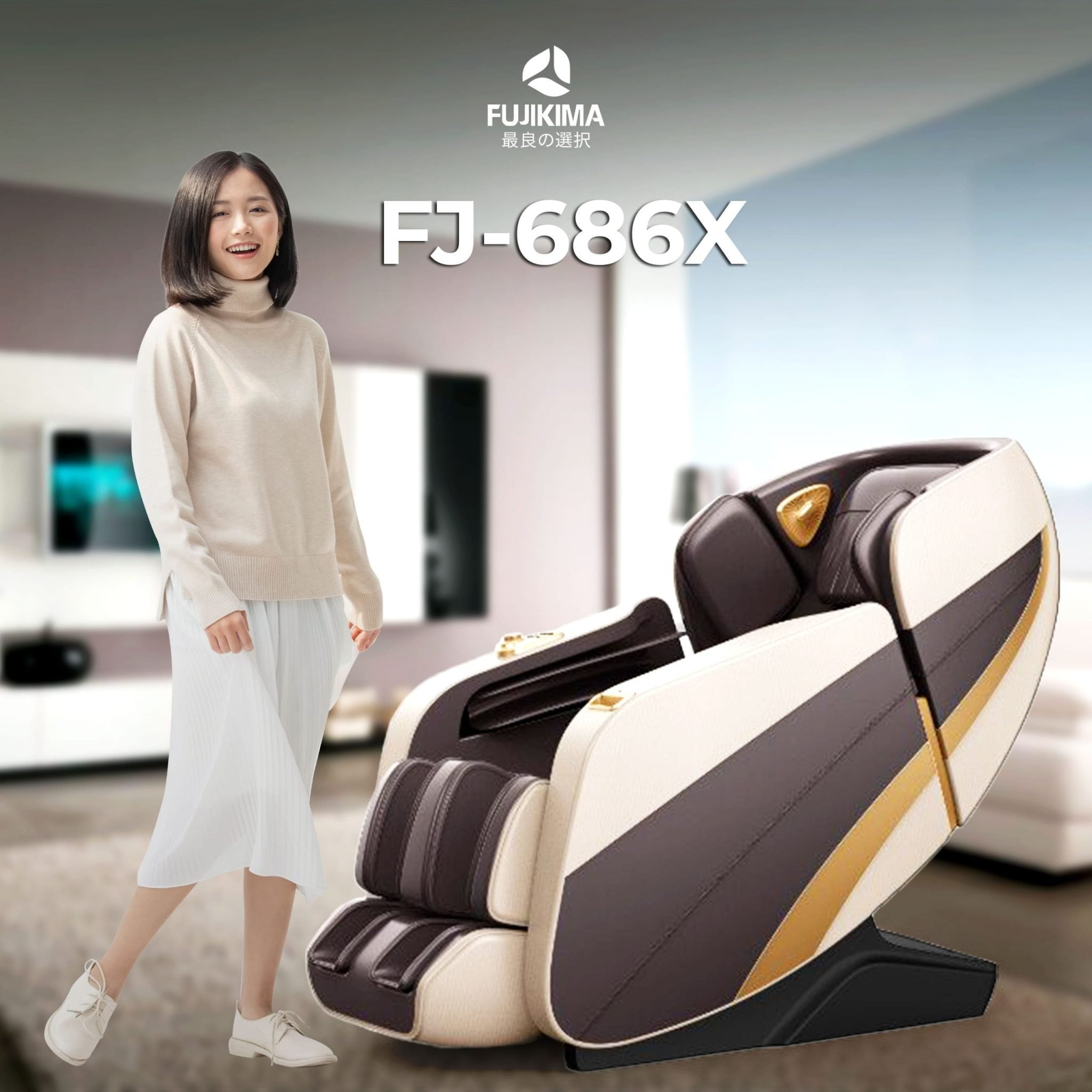 Ghế Massage Fujikima Fj 686x Golden Sport Ghế Massage Giá Rẻ Chính Hãng 8046