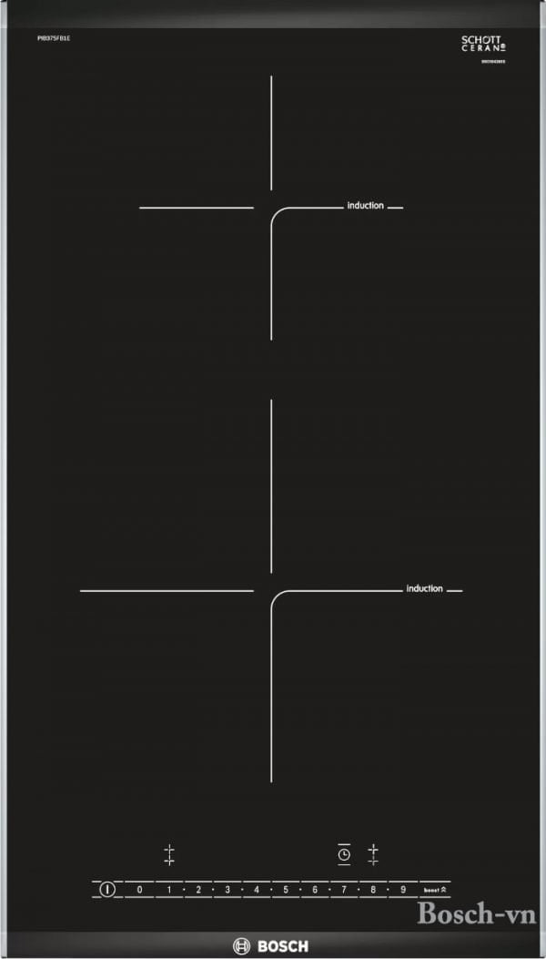 Bếp từ Bosch PIB375FB1E Kiểu Dáng Domino – Nhập Khẩu Châu Âu