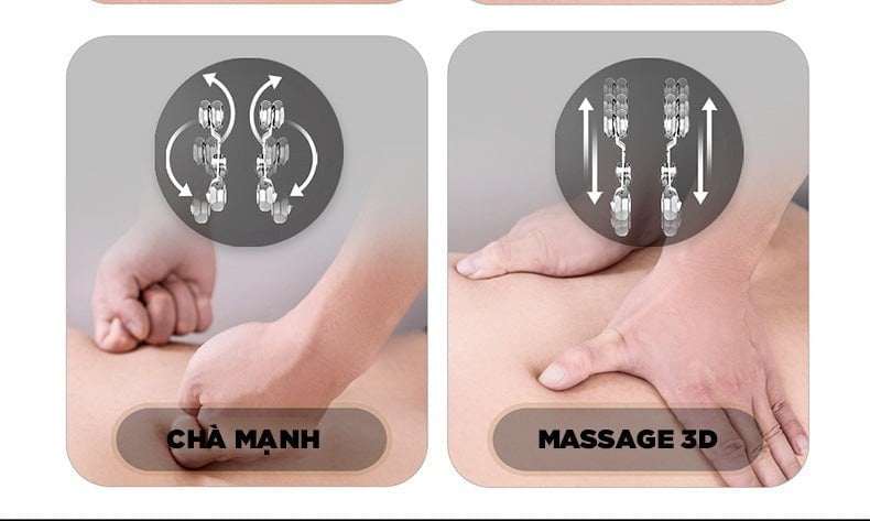 Các kỹ thuật masage ghế massage OKINAWA JS 15