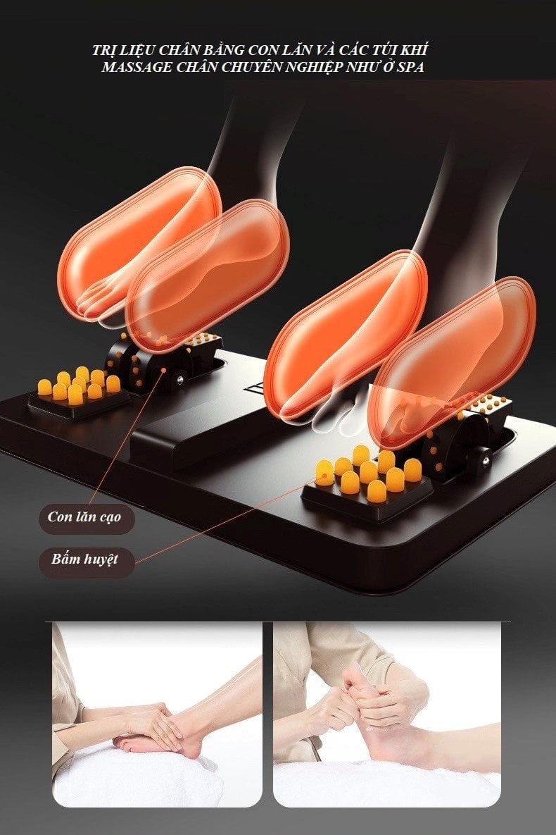 Massage chân ghế massage OS 800