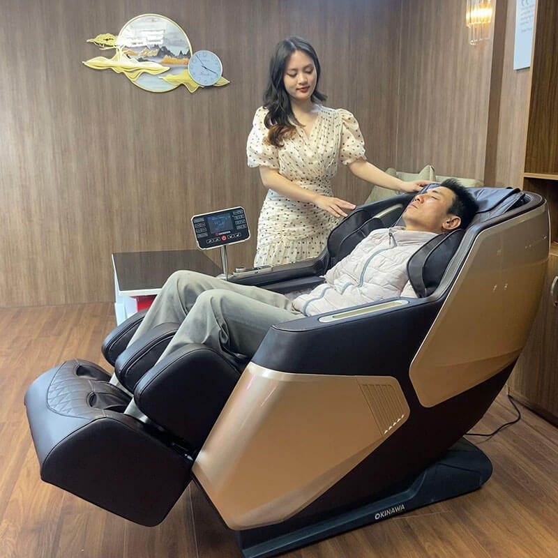 Chế độ massage toàn thân ghế massage Okinawa OS-488