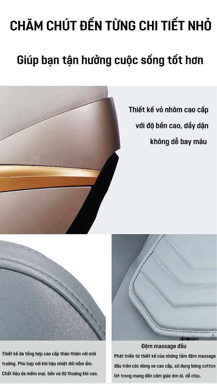 Chi tiết sản phẩm ghế massage OKINAWA HOZIRON A-601