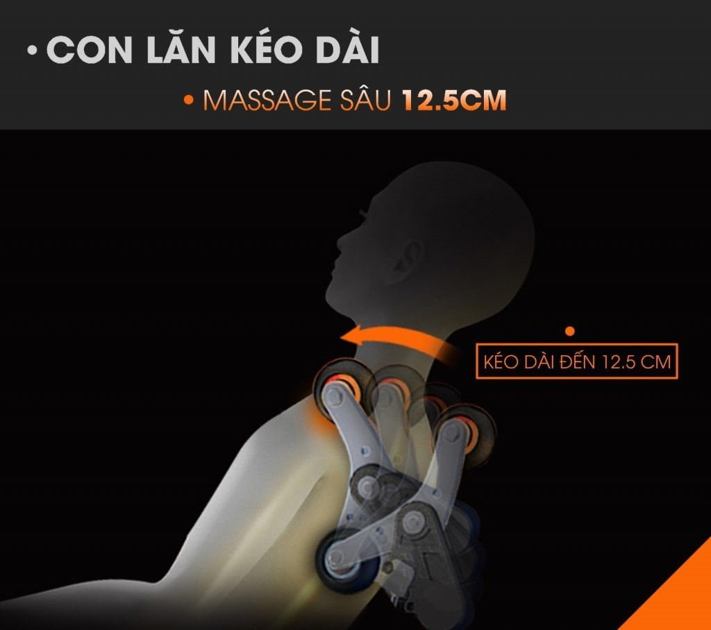 Con lăn ghế massage OKINAWA JS 401