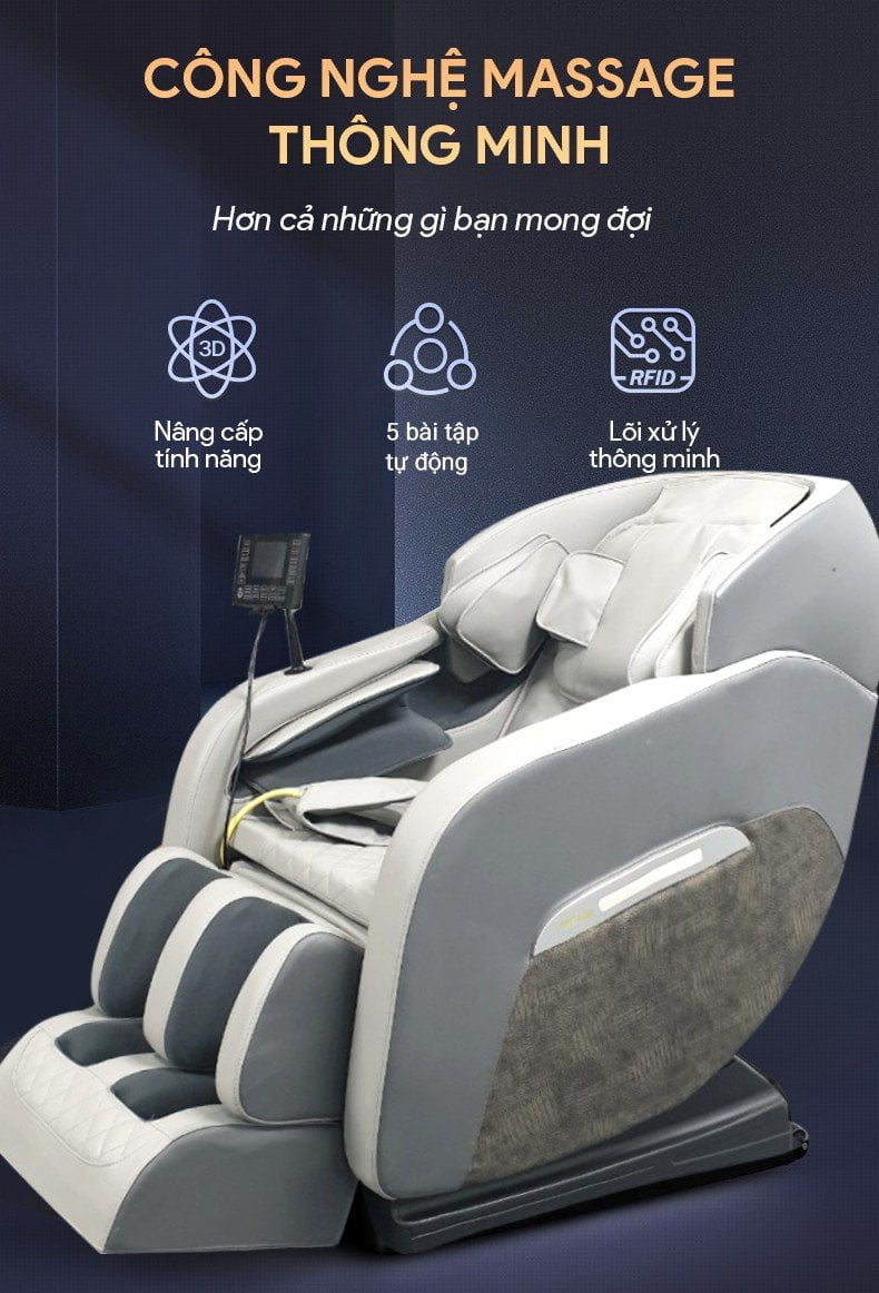 Công nghệ massage ghế massage OKINAWA OS 448