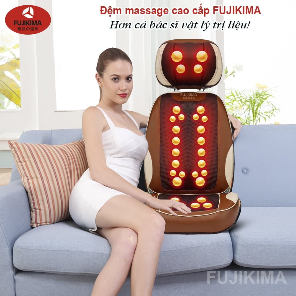 Đệm massage hồng ngoại cao cấp FUJIKIMA