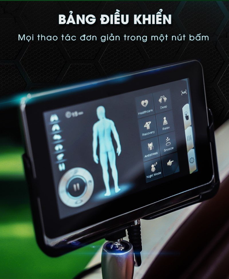 Bảng điều khiển ghế massage OKINAWA JS 600