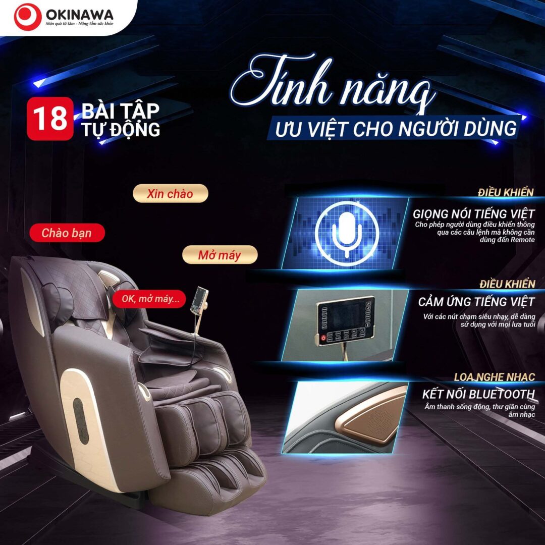 Ghế massage Okinawa OS - 466
