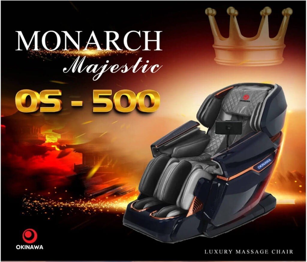 Giới thiệu ghế massage OKINAWA Majestic Monarch OS 500
