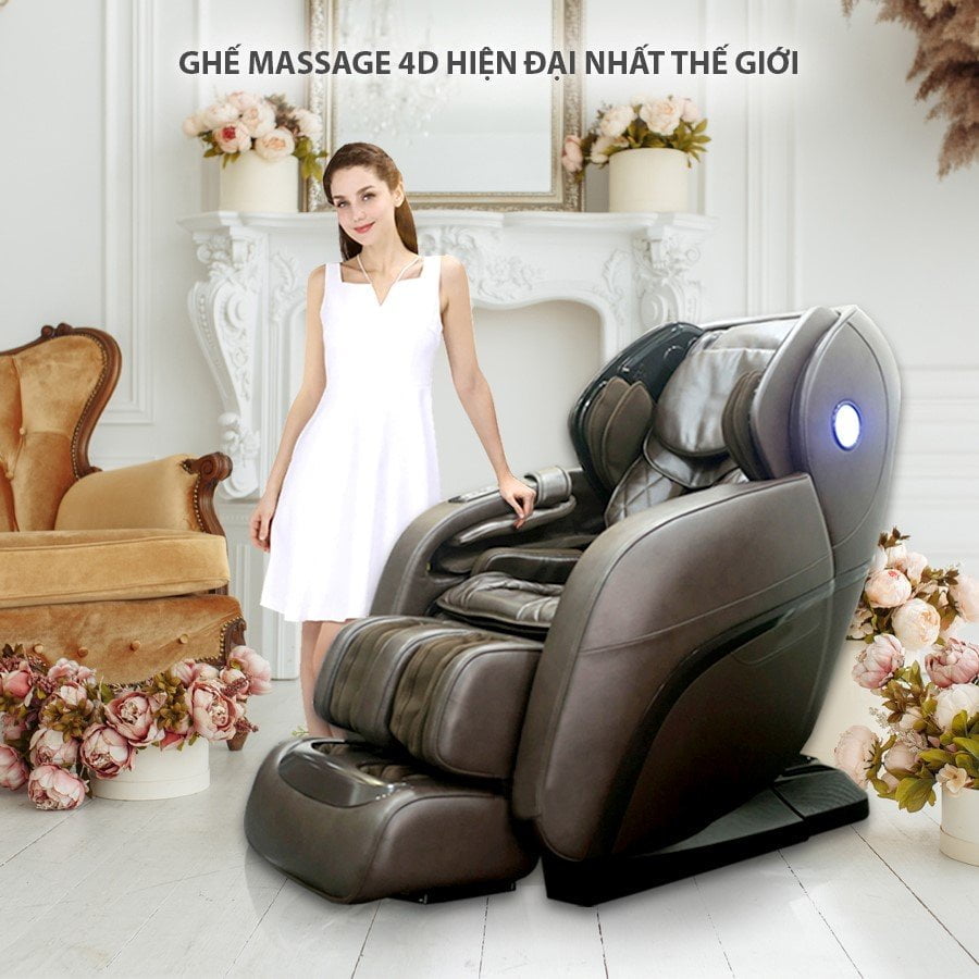 Massage 4D hiện đại ghế massage OKINAWA JS 999