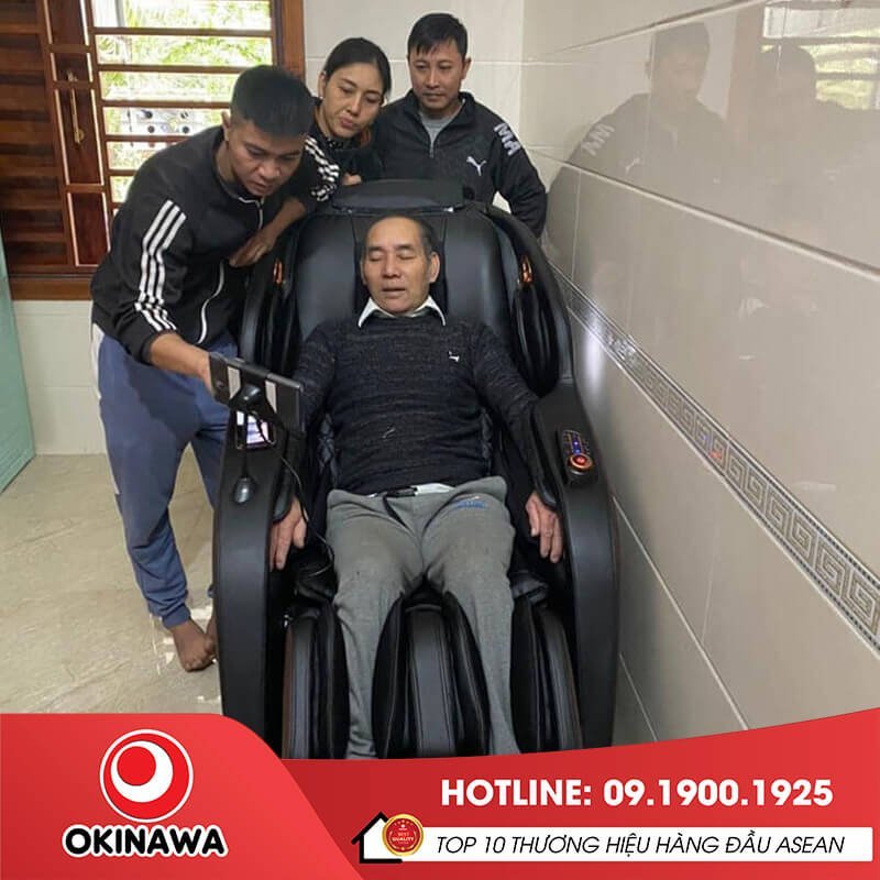 Hướng dẫn khách hàng sử dụng ghế massage Okinawa OS-815