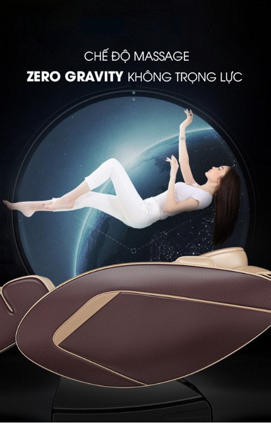 Chế độ không trọng lực ghế massage OKINAWA OS 100