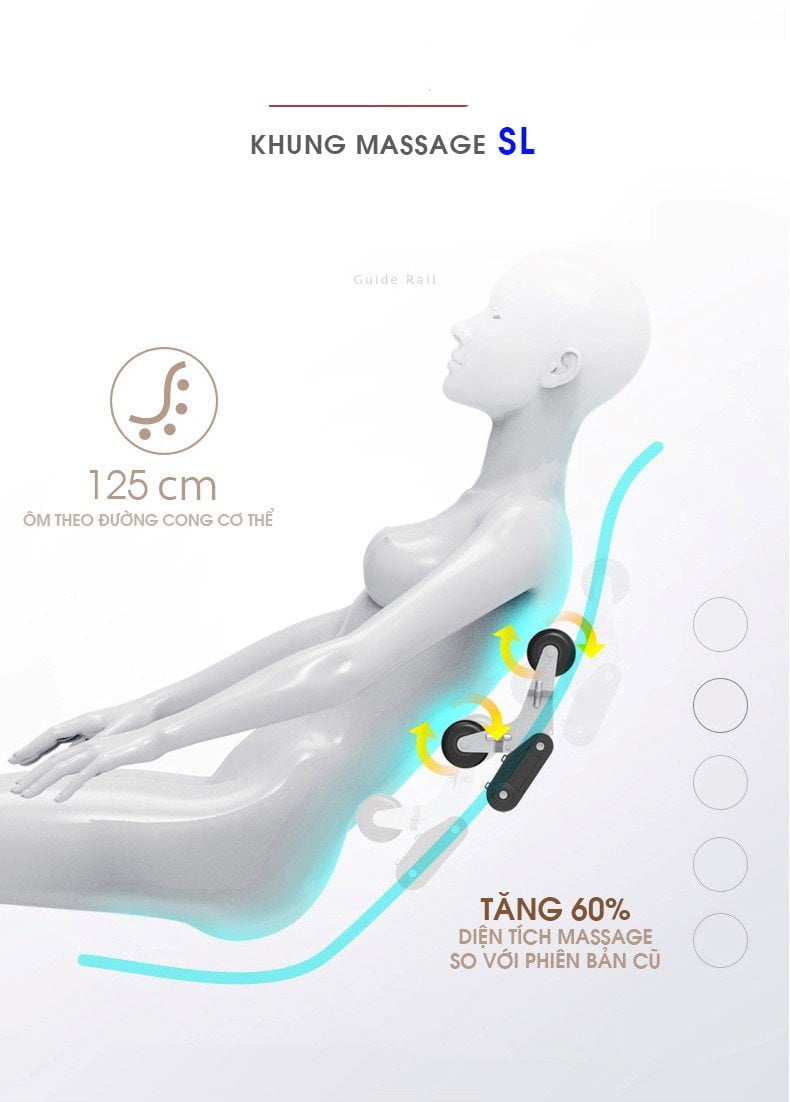 Khung massage SL ghế massage OKINAWA JS 46