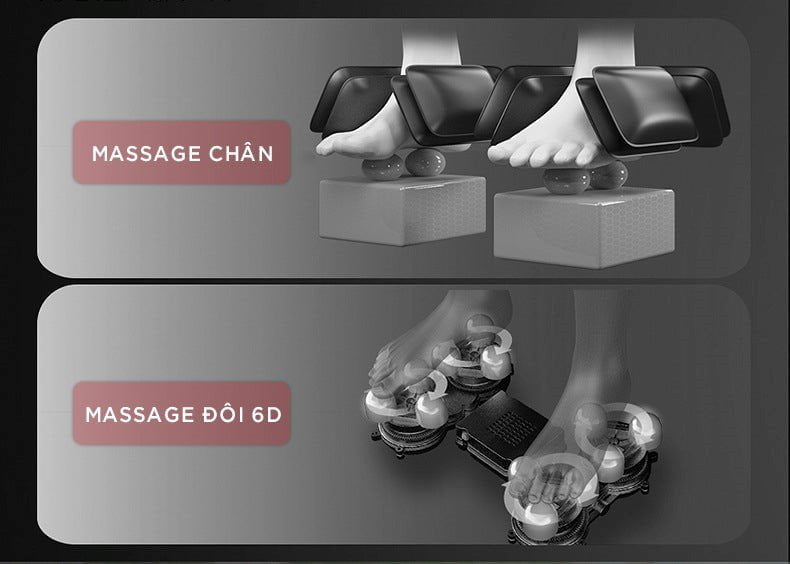 Massage chân ghế massage OKINAWA JS 15