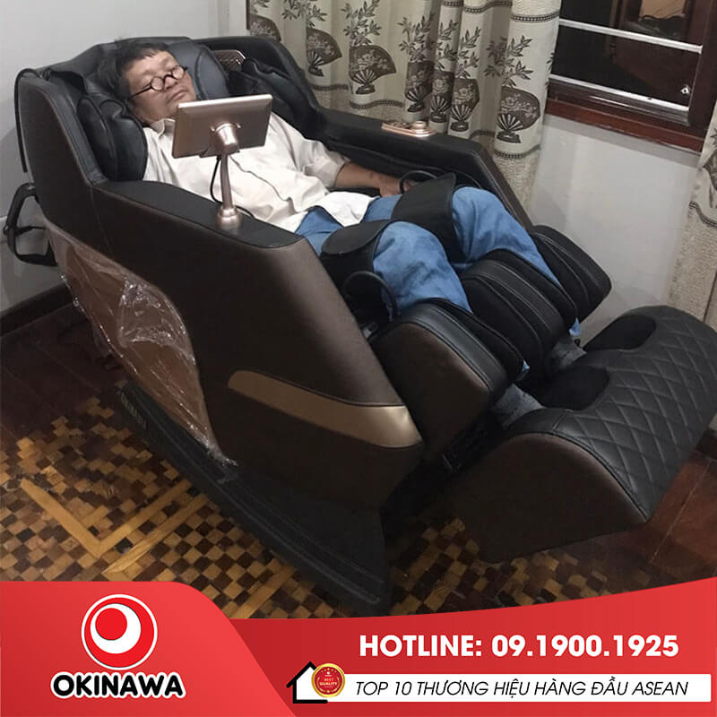 Massage tại nhà với ghế Okinawa OS-402