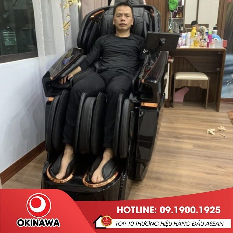 Massage tại nhà với ghế Okinawa OS-500