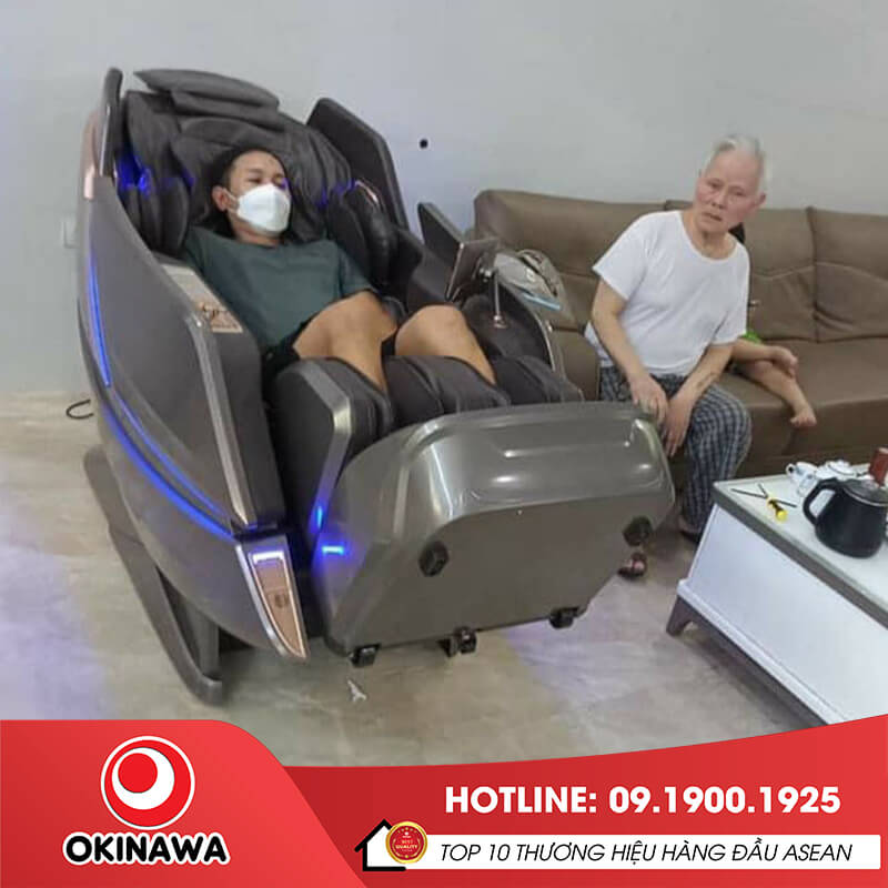 Massage tại nhà với ghế Okinawa OS-835
