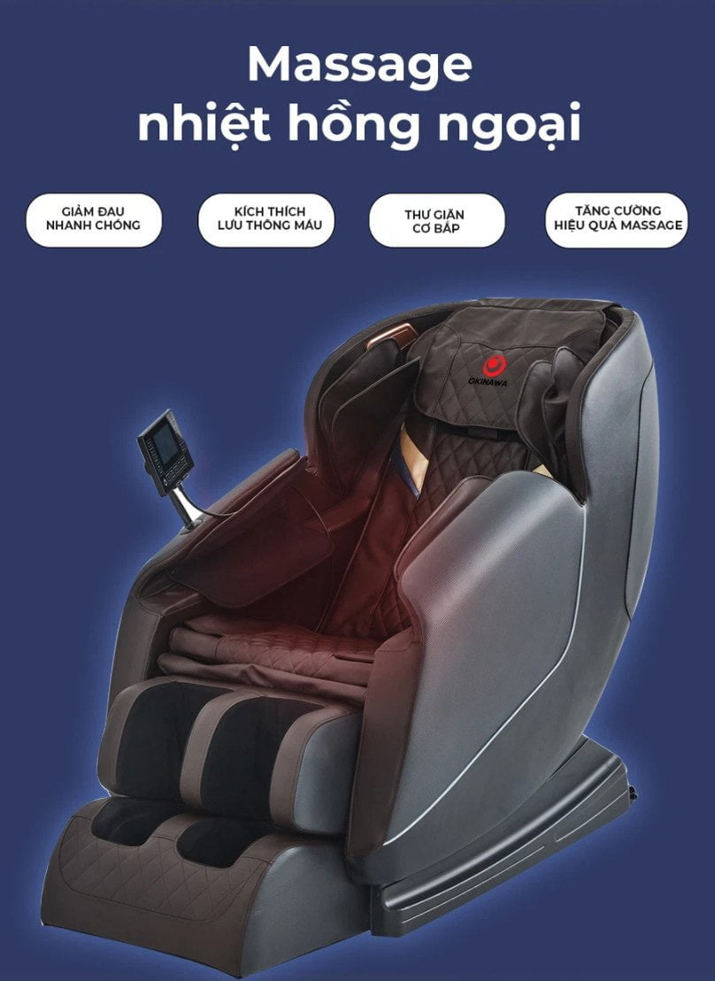 Nhiệt hồng ngoại ghế massage INOCHI OH - 101