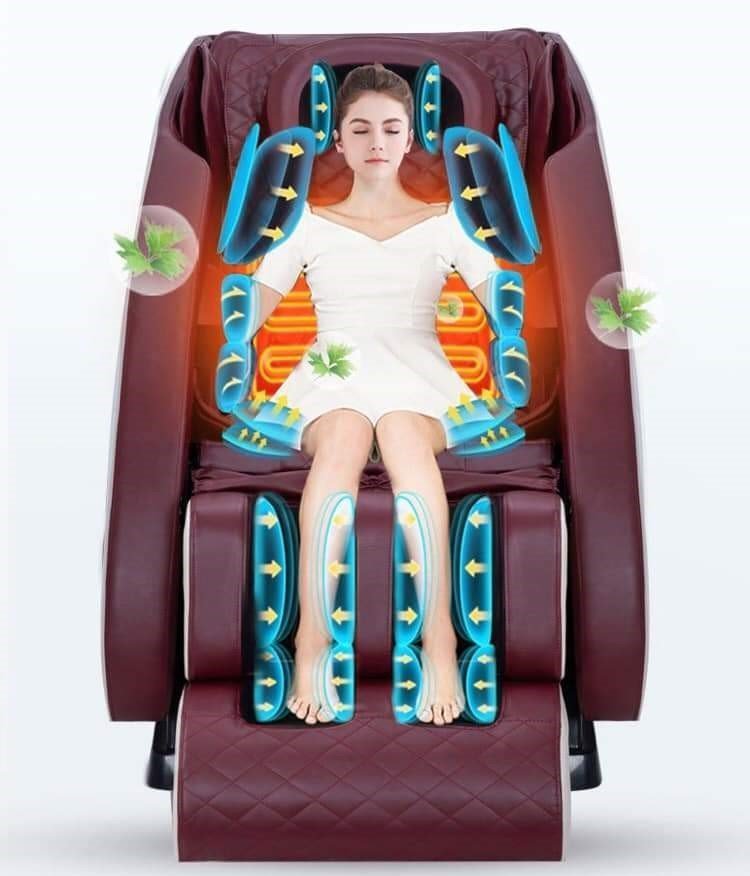 Nhiệt hồng ngoại ghế massage OKINAWA KS 558 Pro