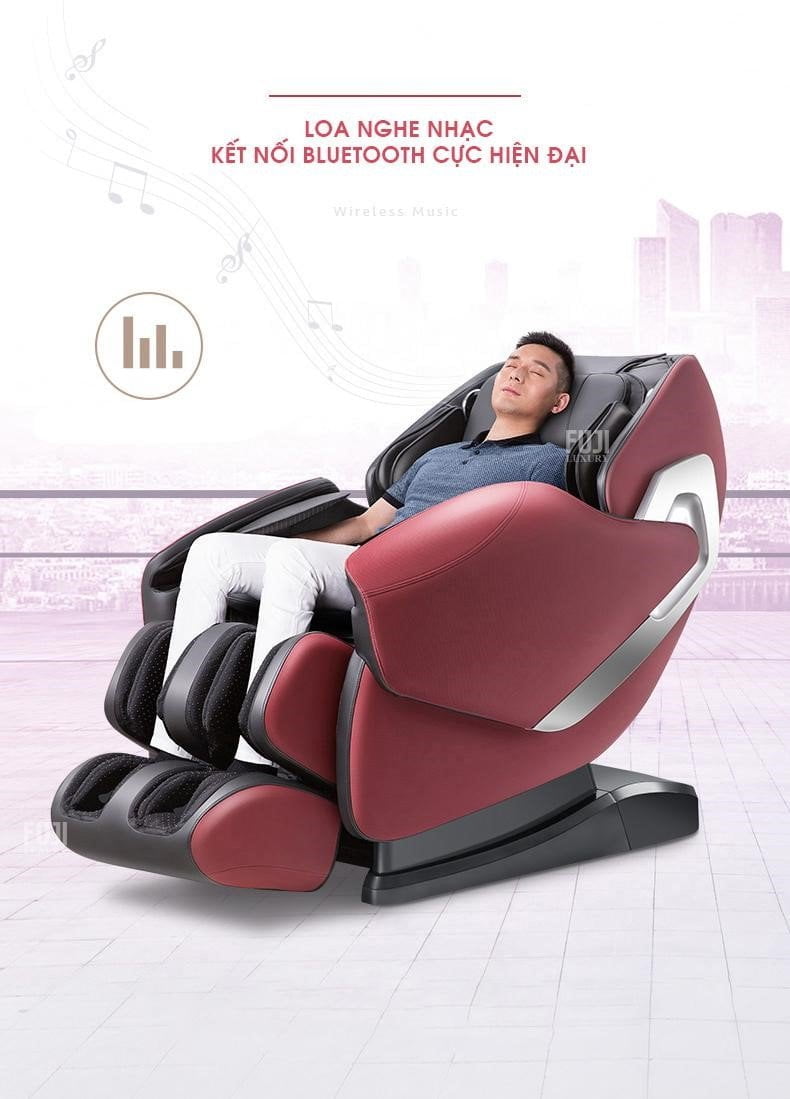 Tận hưởng ghế massage OKINAWA JS 46
