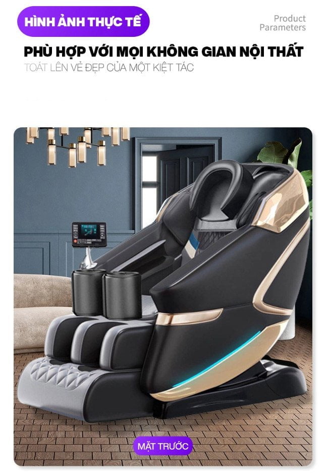 Thiết kế ghế massage INOCHI IH - 207