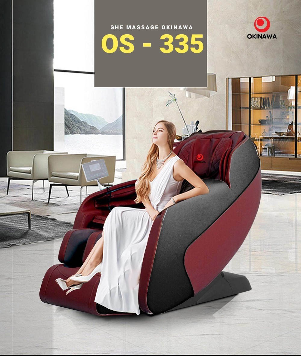 Thiết kế ghế massage OKINAWA OS - 335