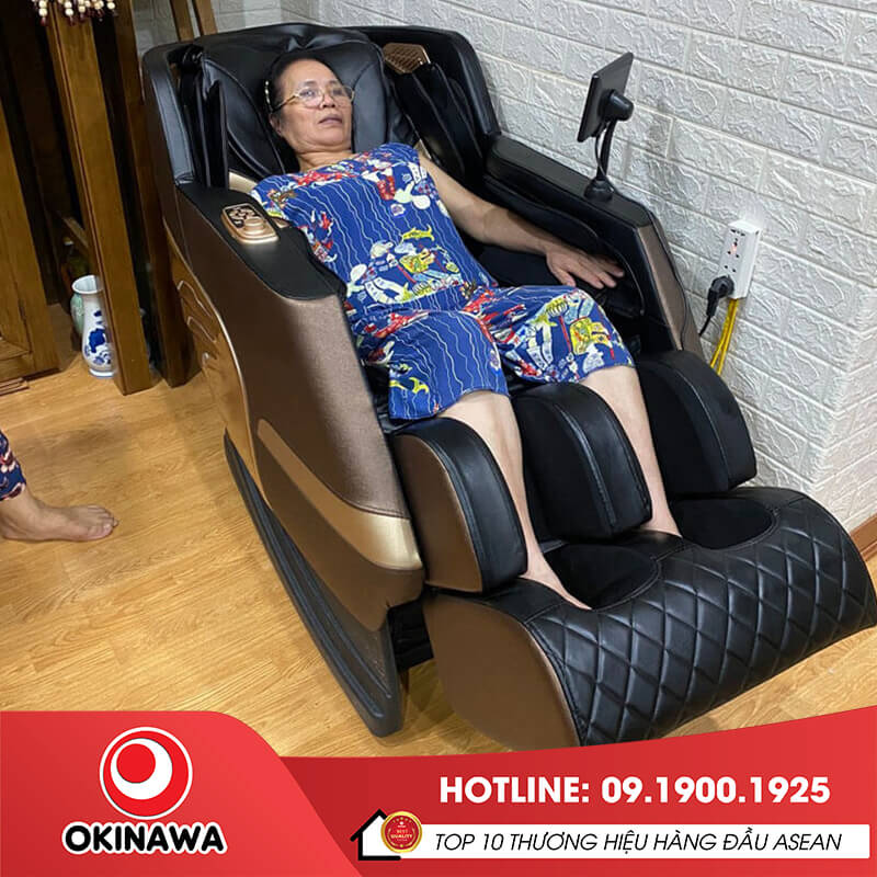 Trải nghiệm ghế massage Okinawa OS-402