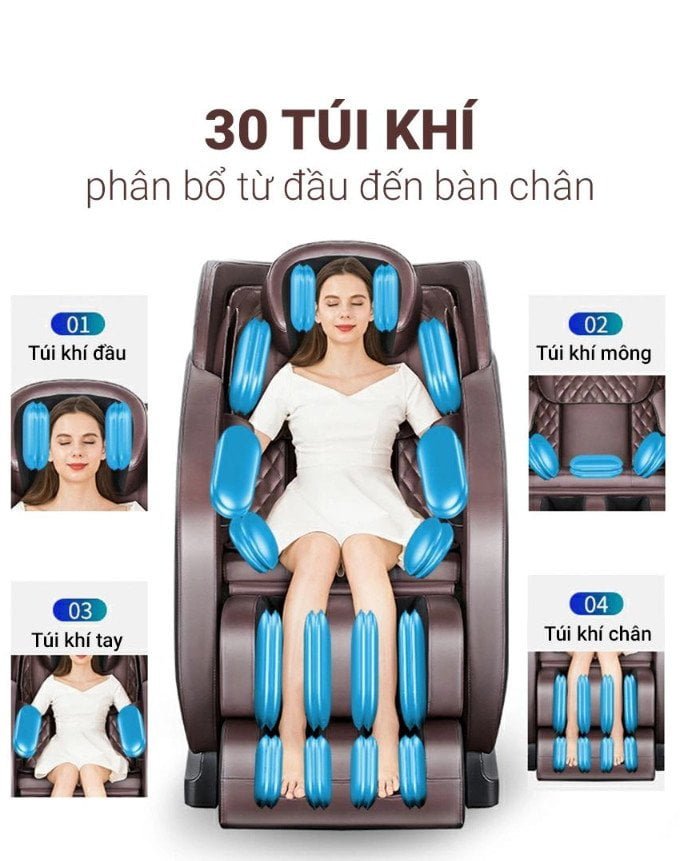 Túi khí ghế massage OKINAWA OS 100