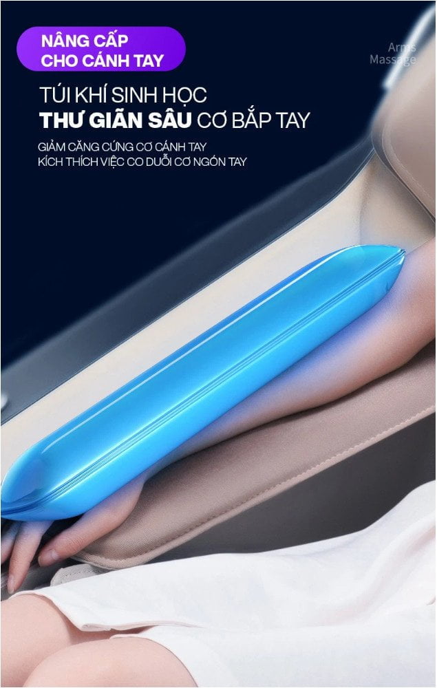 Túi khí tay ghế massage INOCHI IH - 207