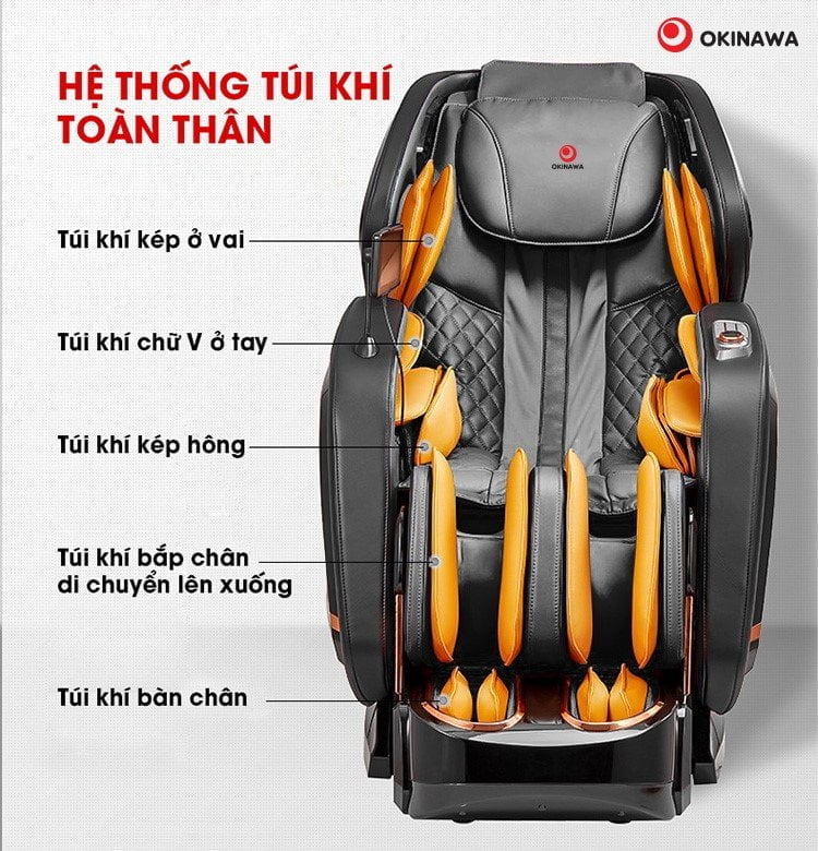 tuui-khi-ghe-masssage-okinawa-os-836 Hệ thống túi k hí ghế massage OKINAWA OS - 836