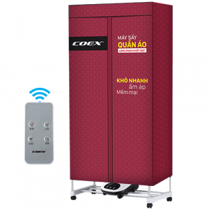 Máy sấy quần áo Coex CD-6108 1500W (Có điều khiển từ xa)
