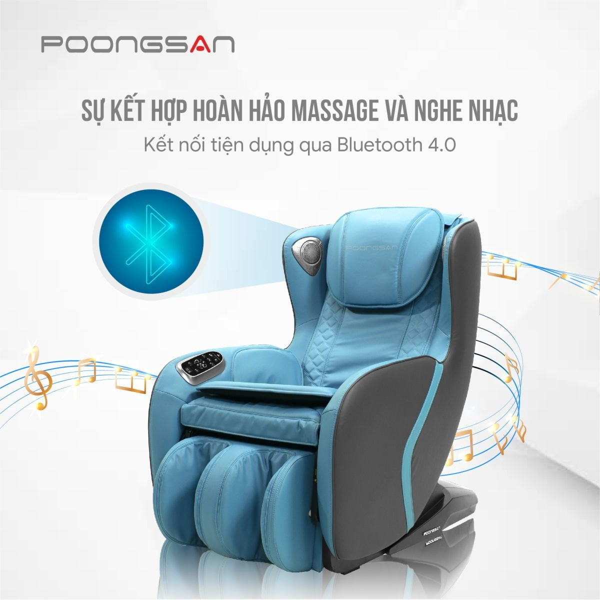 Poongsan MCP-129 có sự kết hợp hoàn hảo massage và nghe nhạc