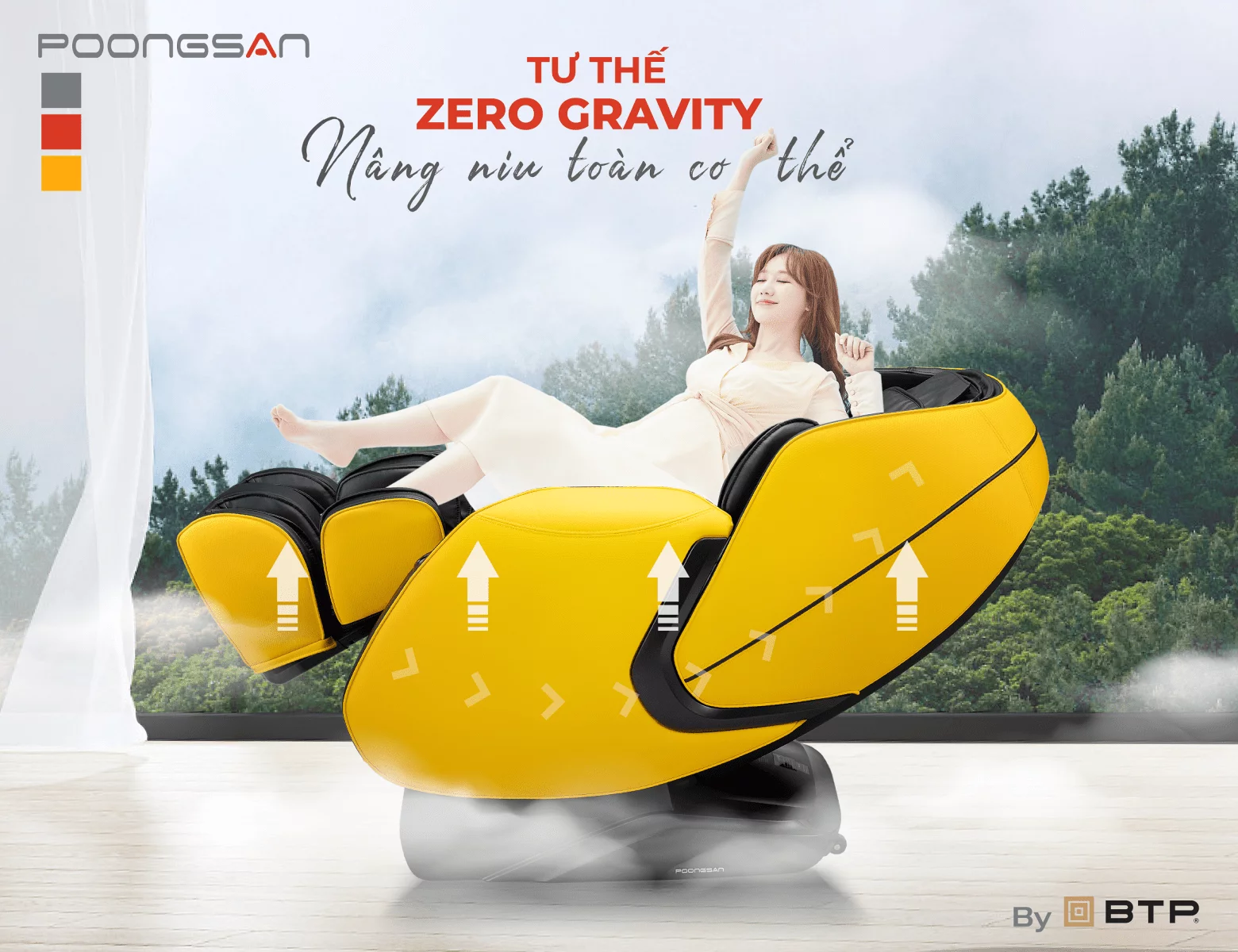 Ghế massage poongsan