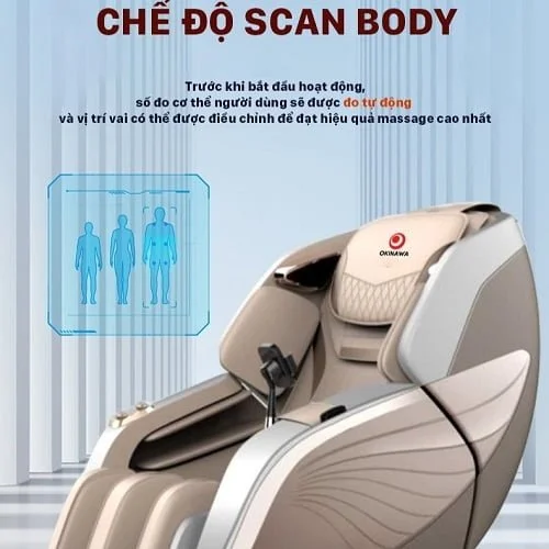 GHẾ MASSAGE OKINAWA JS 102