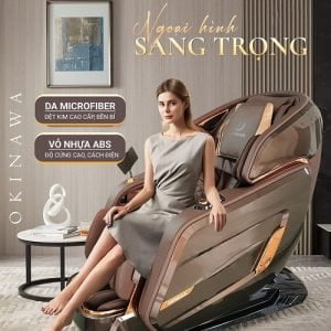 GHẾ MASSAGE OKINAWA MOON S-918